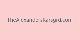 TheAlexandersKarsgrd.com