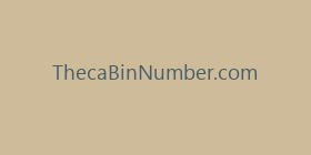 ThecaBinNumber.com