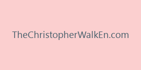 TheChristopherWalkEn.com