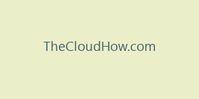TheCloudHow.com