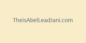 TheisAbelLeadJani.com