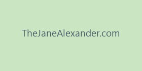 TheJaneAlexander.com