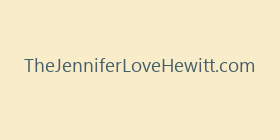 TheJenniferLoveHewitt.com