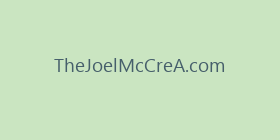 TheJoelMcCreA.com