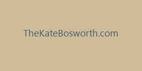 TheKateBosworth.com