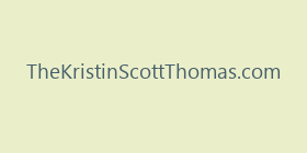 TheKristinScottThomas.com