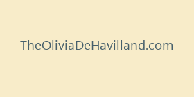 TheOliviaDeHavilland.com