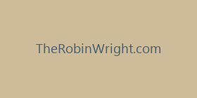 TheRobinWright.com