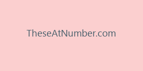 TheseAtNumber.com
