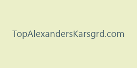 TopAlexandersKarsgrd.com