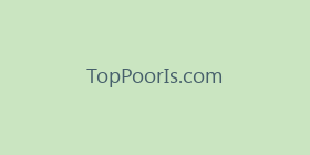 TopPoorIs.com