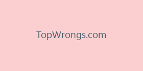 TopWrongs.com