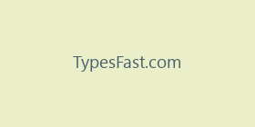 TypesFast.com