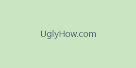 UglyHow.com