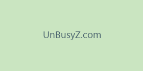 UnBusyZ.com