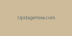 UpstageHow.com