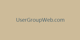 UserGroupWeb.com
