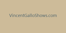 VincentGalloShows.com