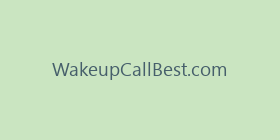 WakeupCallBest.com