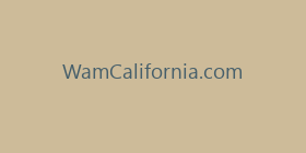 WamCalifornia.com