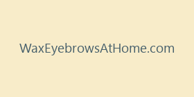 WaxEyebrowsAtHome.com
