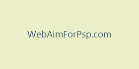 WebAimForPsp.com