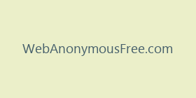 WebAnonymousFree.com