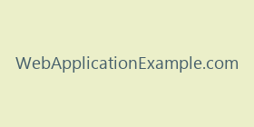 WebApplicationExample.com