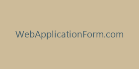 WebApplicationForm.com