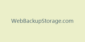 WebBackupStorage.com