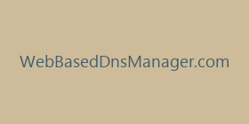 WebBasedDnsManager.com