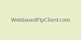 WebbasedFtpClient.com
