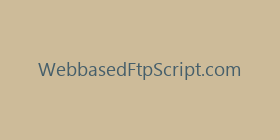 WebbasedFtpScript.com