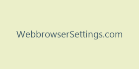 WebbrowserSettings.com