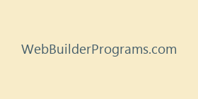 WebBuilderPrograms.com