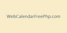 WebCalendarFreePhp.com