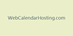 WebCalendarHosting.com
