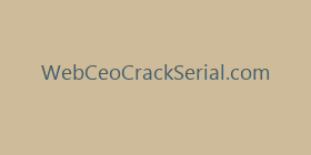 WebCeoCrackSerial.com