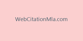 WebCitationMla.com