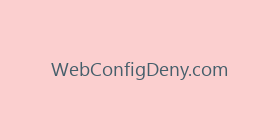 WebConfigDeny.com