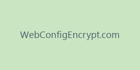 WebConfigEncrypt.com