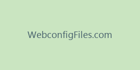 WebconfigFiles.com