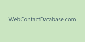 WebContactDatabase.com