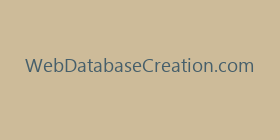 WebDatabaseCreation.com