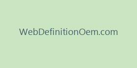 WebDefinitionOem.com
