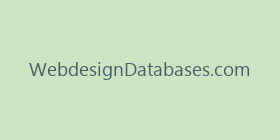 WebdesignDatabases.com