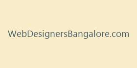 WebDesignersBangalore.com