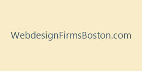 WebdesignFirmsBoston.com