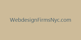 WebdesignFirmsNyc.com