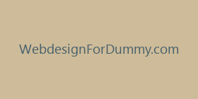 WebdesignForDummy.com